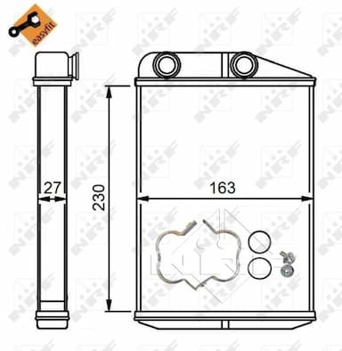 Siltummainis, Salona apsilde NRF 54309 2