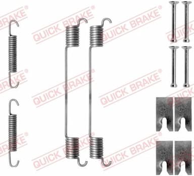 Piederumu komplekts, Bremžu loki QUICK BRAKE 105-0814 1