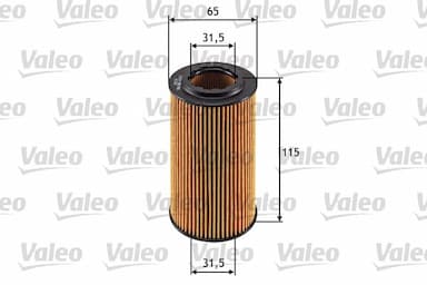 Eļļas filtrs VALEO 586556 1