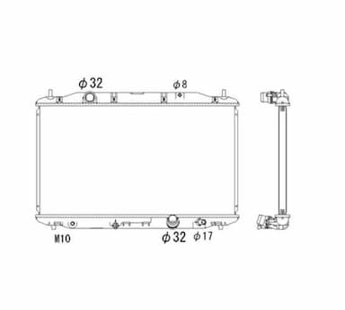 Radiators, Motora dzesēšanas sistēma NRF 53530 4