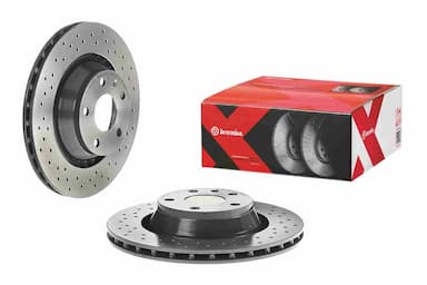 Bremžu diski BREMBO 09.9768.1X 2