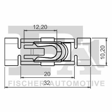 Moldings/aizsarguzlika FA1 11-40063.5 2