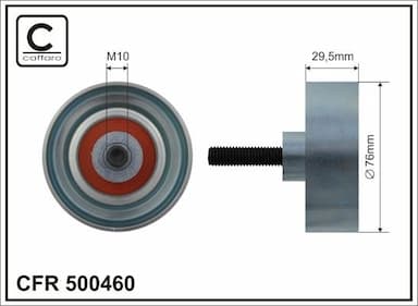 Parazīt-/Vadrullītis, Ķīļrievu siksna CAFFARO 500460 1