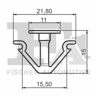 Moldings/aizsarguzlika FA1 11-10028.5 2