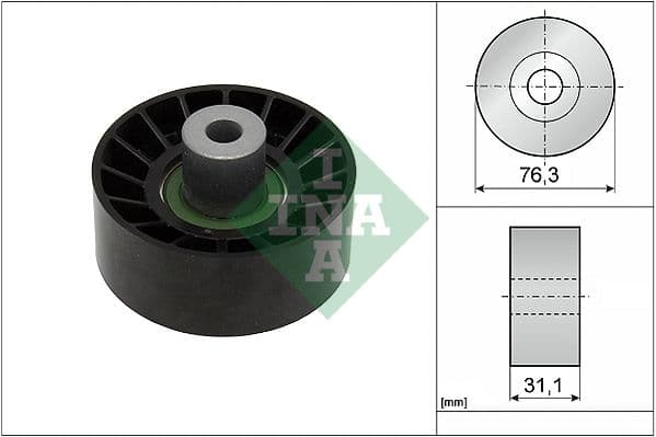 Parazīt-/Vadrullītis, Ķīļrievu siksna Schaeffler INA 532 0776 10 1