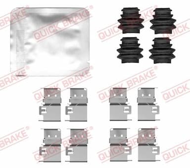 Piederumu komplekts, Disku bremžu uzlikas QUICK BRAKE 109-0172 1