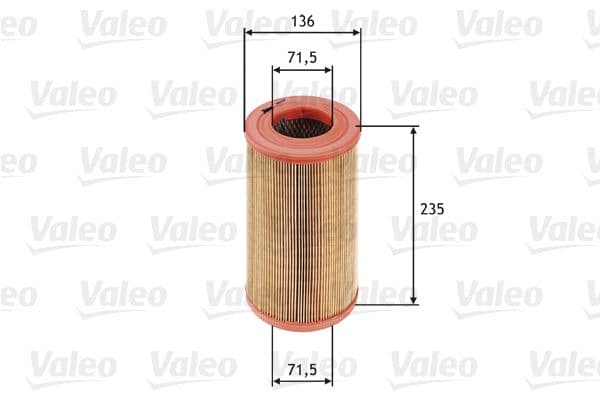 Gaisa filtrs VALEO 585622 1