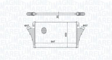 Starpdzesētājs MAGNETI MARELLI 351319204650 1