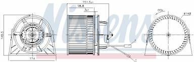 Salona ventilators NISSENS 87443 5