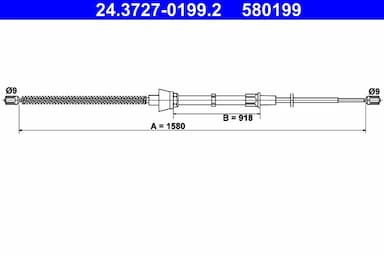 Trose, Stāvbremžu sistēma ATE 24.3727-0199.2 1