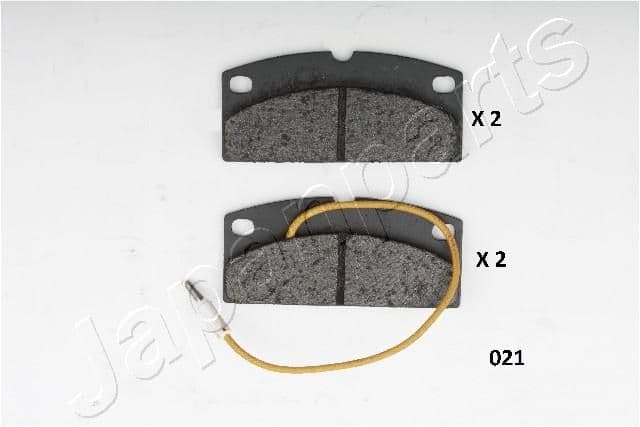 Bremžu uzliku kompl., Disku bremzes JAPANPARTS PA-021AF 1