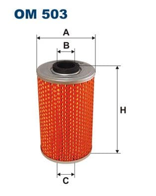 Eļļas filtrs FILTRON OM 503 1