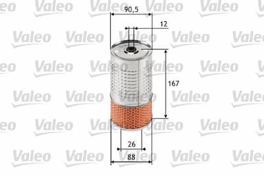 Eļļas filtrs VALEO 586518 1