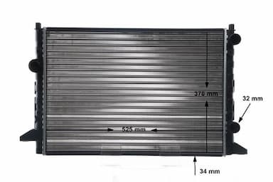 Radiators, Motora dzesēšanas sistēma MAHLE CR 508 000S 11