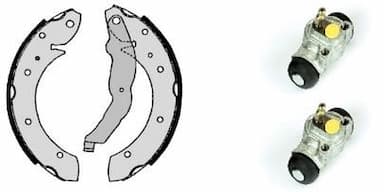 Bremžu loku komplekts BREMBO H 06 009 1