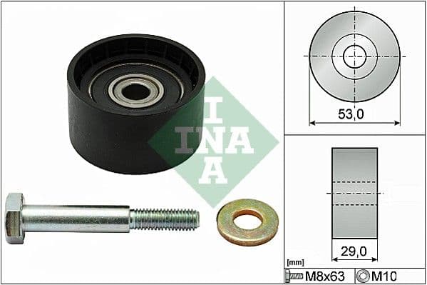 Parazīt-/Vadrullītis, Zobsiksna INA 532 0287 10 1