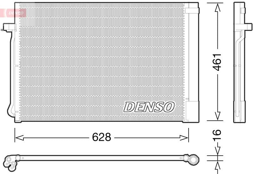 Kondensators, Gaisa kond. sistēma DENSO DCN05013 1