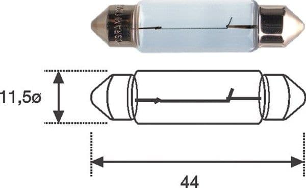 Kvēlspuldze MAGNETI MARELLI 009461200000 1