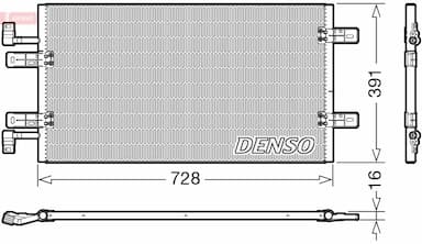 Kondensators, Gaisa kond. sistēma DENSO DCN20019 1