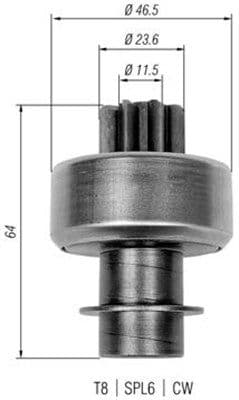 Zobrats, Starteris MAGNETI MARELLI 940113020336 1