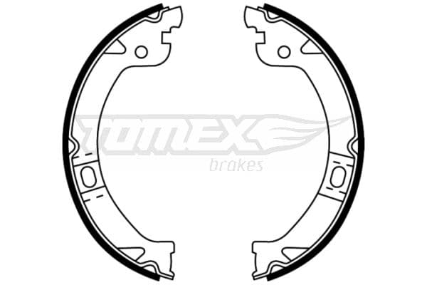 Bremžu loku komplekts TOMEX Brakes TX 22-26 1