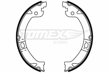 Bremžu loku komplekts TOMEX Brakes TX 22-26 1