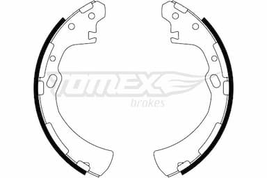 Bremžu loku komplekts TOMEX Brakes TX 23-31 1