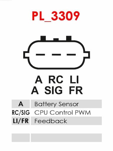 Ģeneratora sprieguma regulators AS-PL ARE4030 4