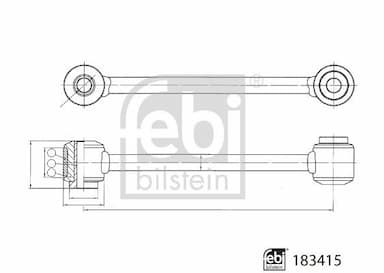 Stiepnis/Atsaite, Stabilizators FEBI BILSTEIN 183415 1