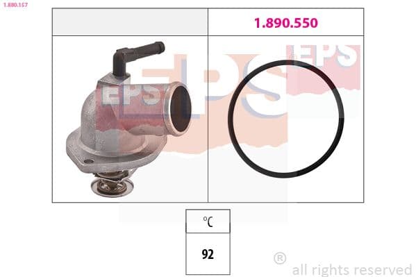 Termostats, Dzesēšanas šķidrums EPS 1.880.157 1