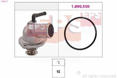 Termostats, Dzesēšanas šķidrums EPS 1.880.157 1