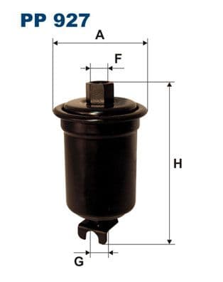 Degvielas filtrs FILTRON PP 927 1