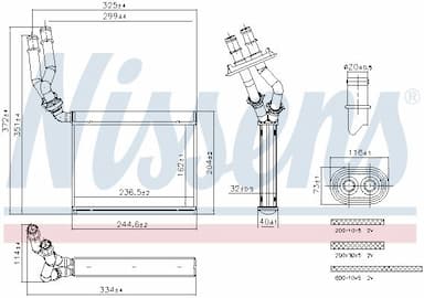 Siltummainis, Salona apsilde NISSENS 707299 1