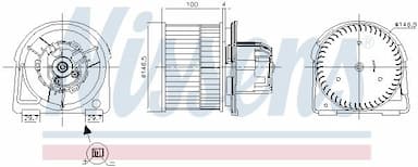 Salona ventilators NISSENS 87382 5