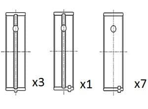 Kloķvārpstas gultnis FAI AutoParts BM1051-025 1