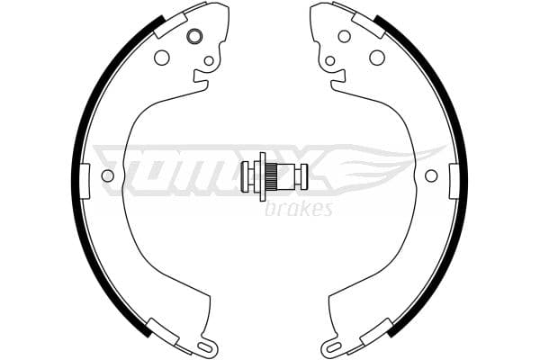 Bremžu loku komplekts TOMEX Brakes TX 23-29 1