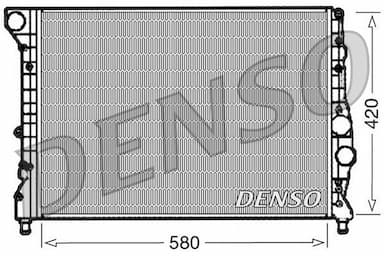 Radiators, Motora dzesēšanas sistēma DENSO DRM01001 1