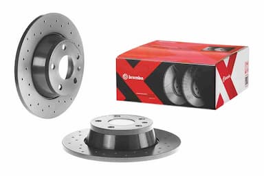 Bremžu diski BREMBO 08.9769.1X 2