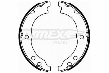 Bremžu loku komplekts TOMEX Brakes TX 21-68 1