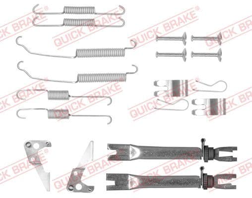 Piederumu komplekts, Bremžu loki QUICK BRAKE 105-0882S 1