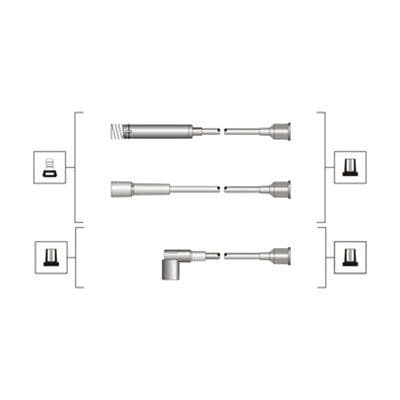 Augstsprieguma vadu komplekts MAGNETI MARELLI 941319170047 1