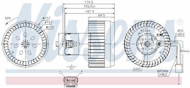 Salona ventilators NISSENS 87123 6