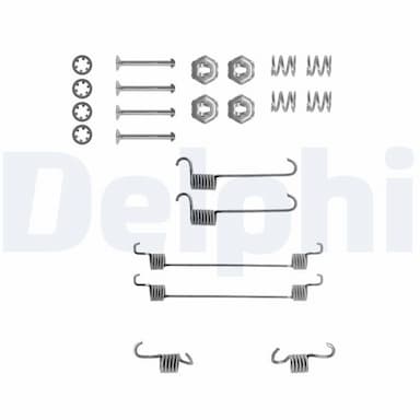 Piederumu komplekts, Bremžu loki DELPHI LY1110 1