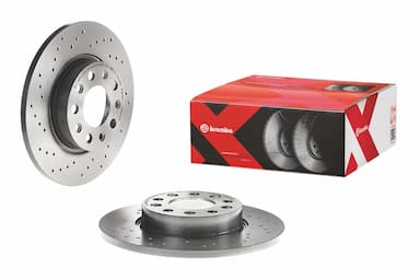 Bremžu diski BREMBO 08.9364.2X 2