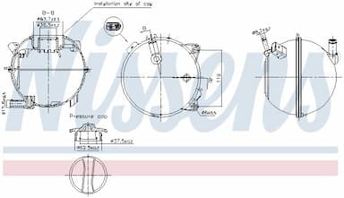 Kompensācijas tvertne, Dzesēšanas šķidrums NISSENS 996120 6