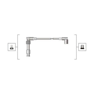 Augstsprieguma vadu komplekts MAGNETI MARELLI 941319170014 1