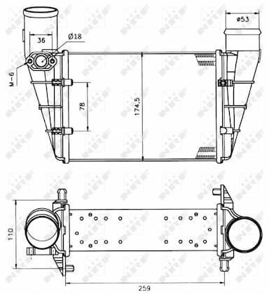 Starpdzesētājs NRF 30127A 5