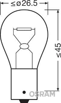 Kvēlspuldze ams-OSRAM 7507ULT 2