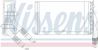 Siltummainis, Salona apsilde NISSENS 72985 6