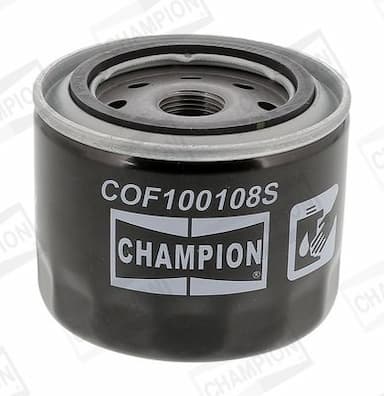 Eļļas filtrs CHAMPION COF100108S 1